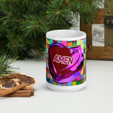 Amen Heart Mug